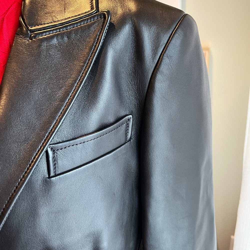 GUCCI Auth Leather Jacket - Picture 11 of 15